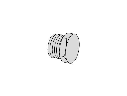 Zátka 1/4" BSP