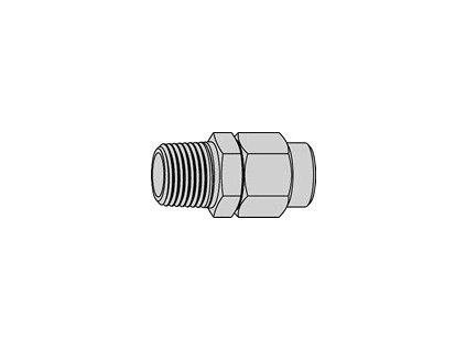 Pevný adaptér 9,5 x 13,5 mm, R 1/4"