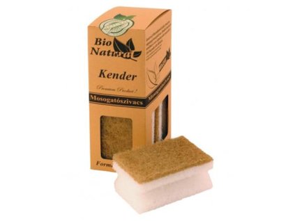 Špongia na riad, 4 ks, BIO NATURAL, konopná