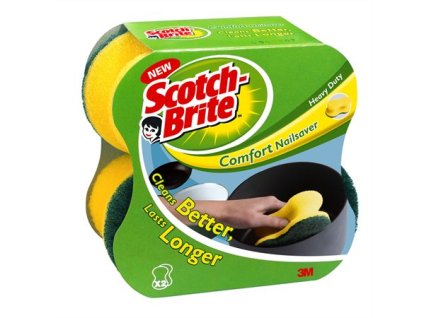 3M "Scotch -Brite" tvarovaná špongia, šetrná k pokožke