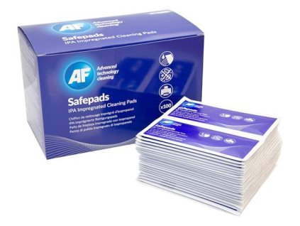 Čistiaca utierka, s izopropyl alkoholom, veľká, 100 ks, AF "Safepads"