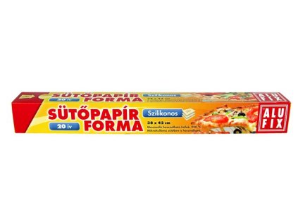 Papier na pečenie, silikonovaný, 20 listov, ALUFIX
