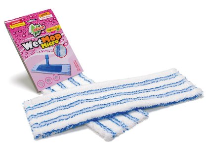 Náhrada na mop SUPER Wet - modrobiela
