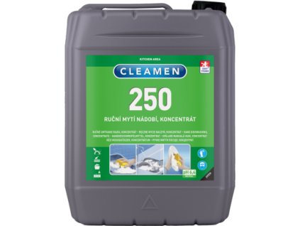 CLEAMEN 250 koncentrát k ručnému umývaniu riadu - 1L