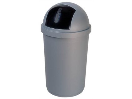 Smetný kôš Bullet 50l, strieborná