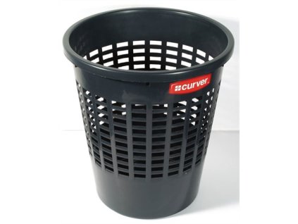 Kôš na papiere, 11l, CURVER, čierny