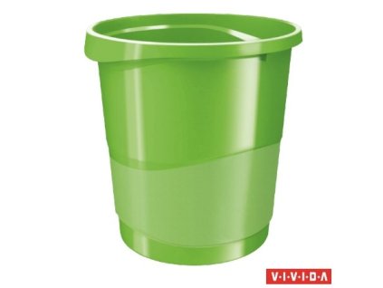 Smetný kôš, 14 liter, ESSELTE "Europost", Vivida zelený