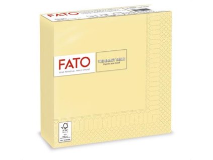 Servítky, 1/4 ohyb, 33x33 cm, FATO "Smart Table", šampanské