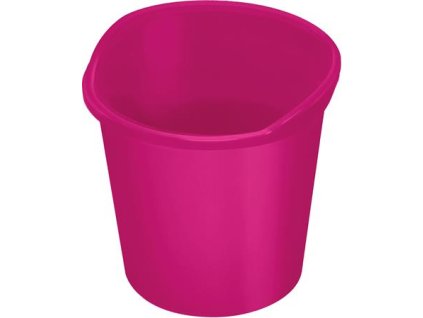Smetný kôš, 13 l, HELIT "the joy", ružový