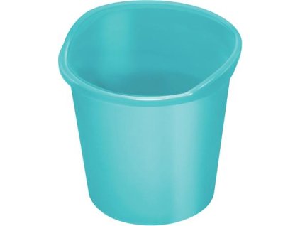 Smetný kôš, 13 l, HELIT "the joy", tyrkysový