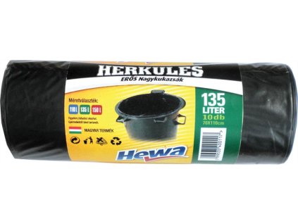 Vrecká do smetných košov, 135 l, 10 ks/bal