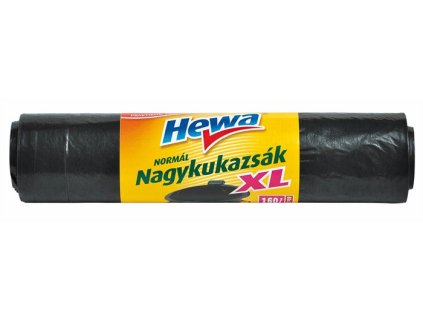 Vrecká do smetných košov, 160 l, 5 ks/bal, HEWA, "XL"