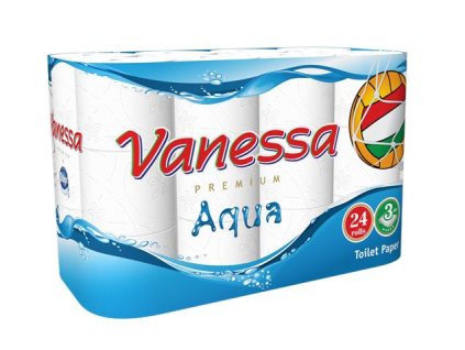 Toaletný papier, 3 vrstvový, 24 kotúčov, "Vanessa"