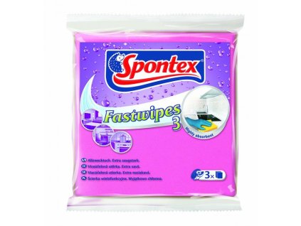 Utierka z viskózy Spontex Fast Wipes 3 kusy