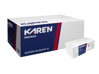 Papierové utierky skladané ZZ, 2 vrstvové, 100% celulóza (3 000 ks)