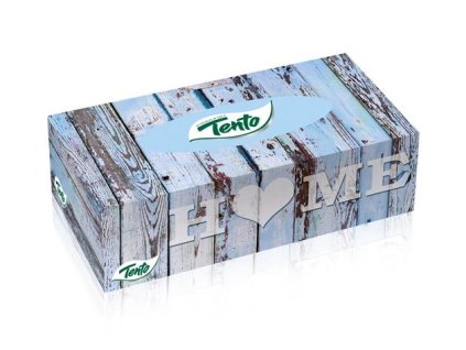 Kozmetické utierky, 2-vrstvové, 120 listov, TENTO "Family Box"