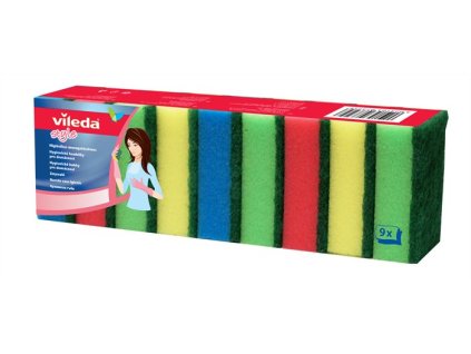 Špongia "Rainbow", 9 ks/bal