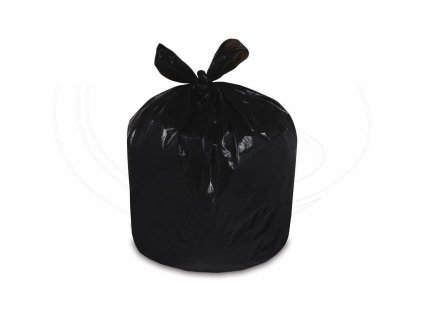 Vrecká do koša "extra pevné" čierne 60x70cm, 60 l (25 ks)