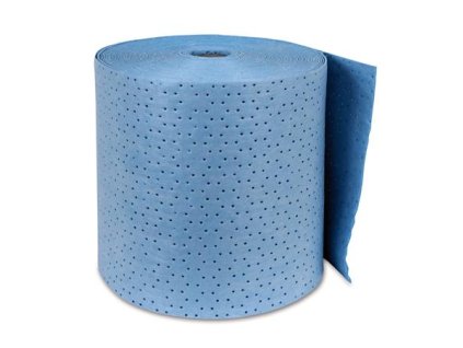 Univerzálna savá utierka na olej, v kotúči, 80 listov, ZETSORB, modrá