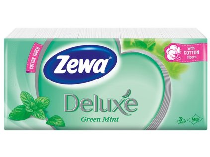 Papierové vreckovky "Delux" menthol, 90 ks