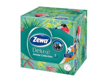 Papierové vreckovky, 3-vrstvové, 60 ks, ZEWA "Aroma Collection"