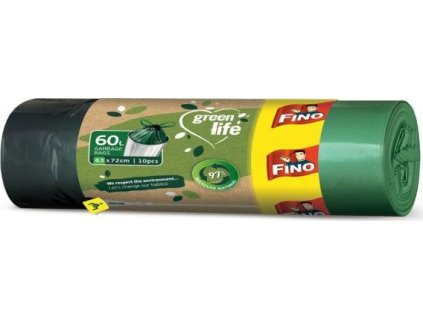 Vrecia zaťahovacie FINO Green Life Easy 60 ?, 27 mic., 63 x 72 cm (10 ks)