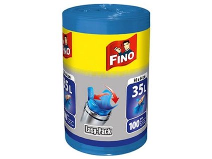 Vrecia zaväzovacie FINO Easy pack 35 ?, 15 mic., 50 x 64 cm, modré (100 ks)