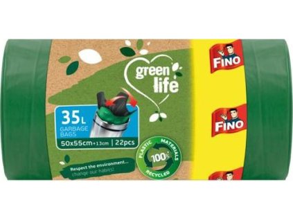 Vrecia zaväzovacie FINO Green Life  Easy 35 ?, 22 mic., 50 x 55 cm (22 ks)