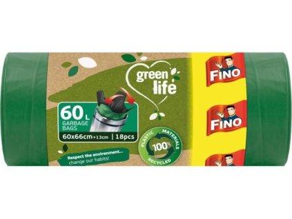 Vrecia zaväzovacie FINO Green Life  Easy 60 ?, 27 mic., 60 x 66 cm (18 ks)