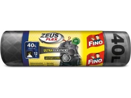 Vrecia zaťahovacie FINO Zeus FLEX 40 ?, 32 mic., 55 x 57 cm, strieborné (12 ks)