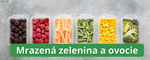 Mrazená zelenina a ovocie