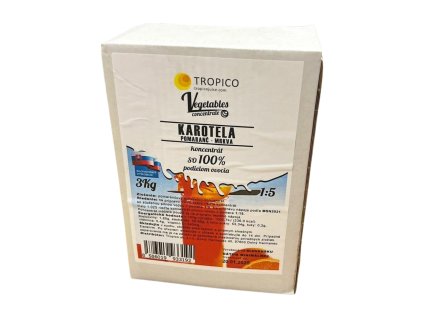 Tr. Fruit Prémium 3kg Vegetable Karotela Pomaranč - mrkva TROPICO