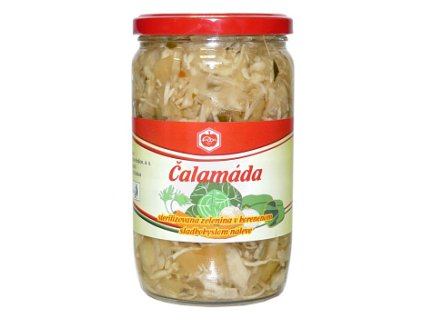 Čalamáda sklo 660g