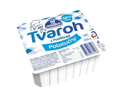 Tvaroh jemny polotucny MILKO 250g