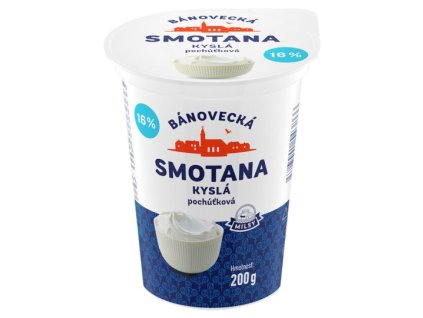 Kyslá smotana milsy