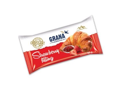 Croissant Grana s jahodovou náplňou 60g Frost 1 460x460