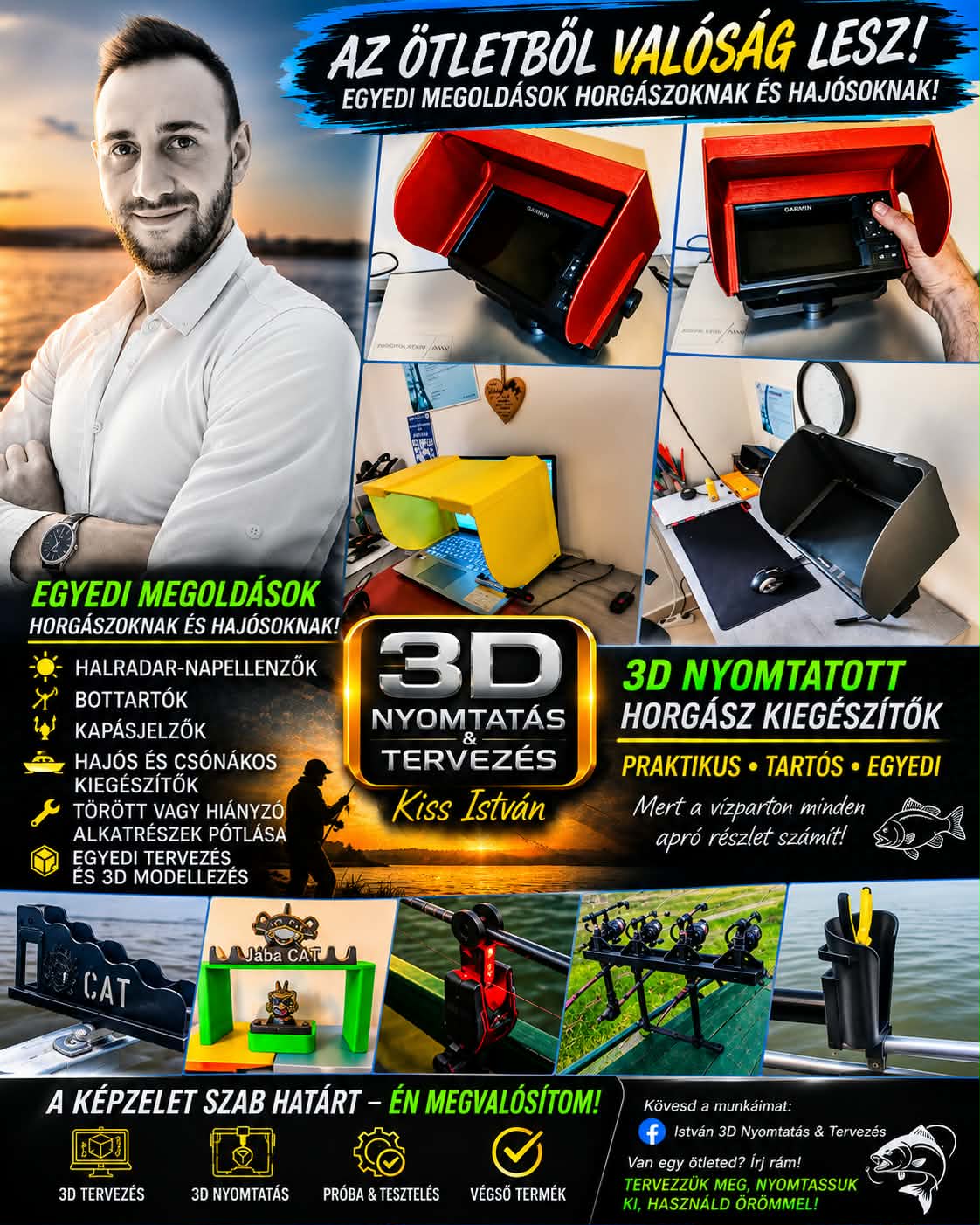 Kiss István 3D nyomtatás és tervezés