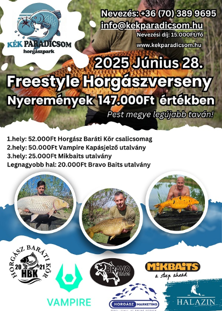 Kék Paradicsom horgászkomplexum