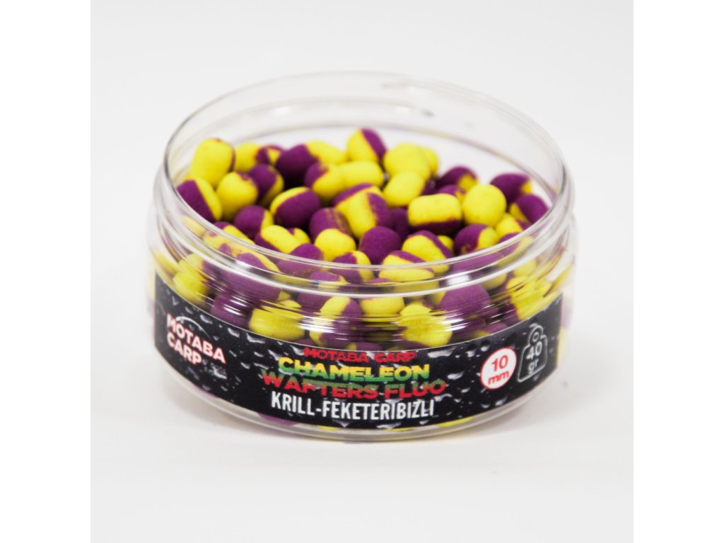 Motabacarp Wafters Chameleon Fluo - Krill-Feketeribizli 10mmHBKfishing