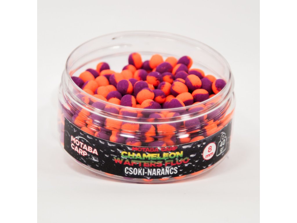 Motabacarp Wafters Chameleon Fluo - Csoki-Narancs 10mmHBKfishing