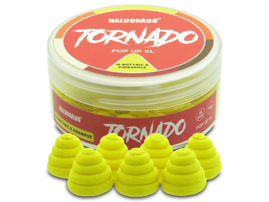 Haldorádó TORNADO Pop Up XL 15 mm - N-Butyric & AnanászHBKfishing