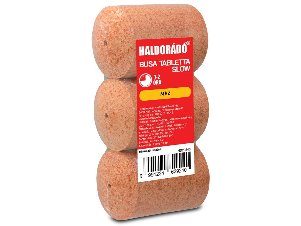 HALDORÁDÓ Busa tabletta Slow - MézHBKfishing