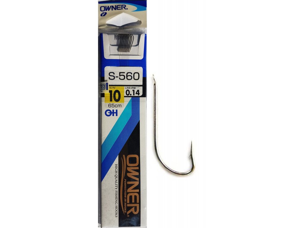 Owner Előkötött keszegező horog S-560 - 18 / 0,10 mmHBKfishing