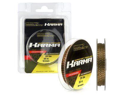 Karma Hooklink 20m 25lb Brown