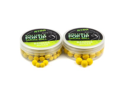 38472 steg product soluble pop up smoke ball 8 10mm banana 20g