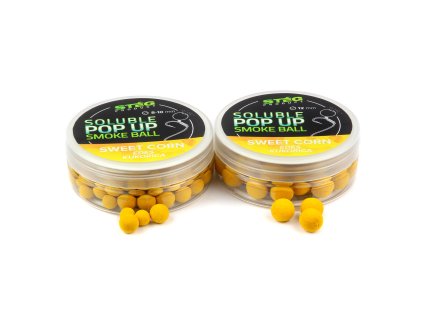 38619 steg product soluble pop up smoke ball 12mm sweet corn 25g
