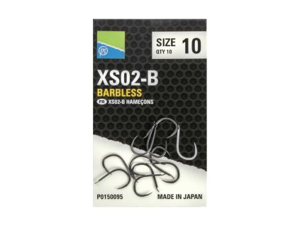 55896 preston xs02 b hooks size 10