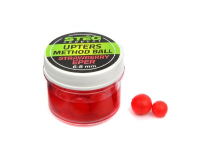 Stég Upters Method Ball 6-8mm 10db StrawberryHBKfishing