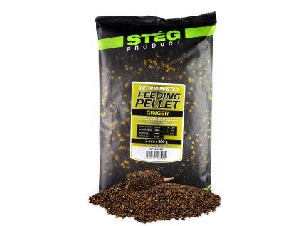 Stég Feeding Pellet 2mm 800g GingerHBKfishing