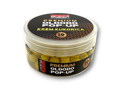 BAIT MAKER Premium Oldódó Pop Up 10 mm Krém Kukorica 25 gHBKfishing